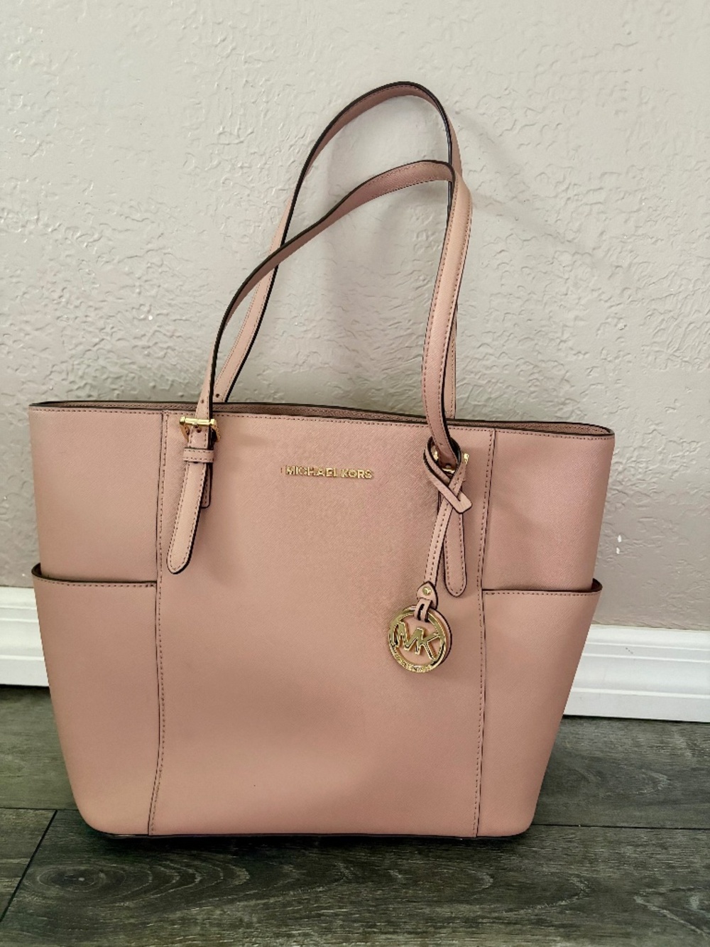 Michael Kors large purse, dusty rose